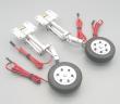 JP Hobby ER-010 Electric Retract Landing Gear Set With Twin Front Wheel 