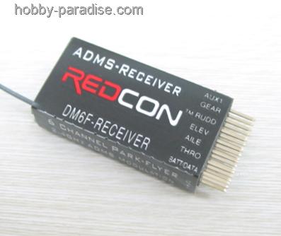Hobby-Paradise *** Redcon DM6F 6ch JR DMSS Compatible Park-Flyer